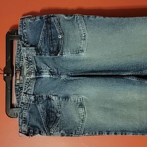Vintage 18 Pockets Jeans hip hugger low rise jeans